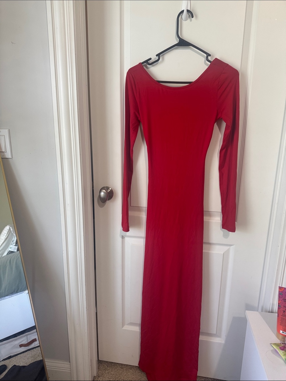 Commense Scarlet Long Sleeve Maxi Dress